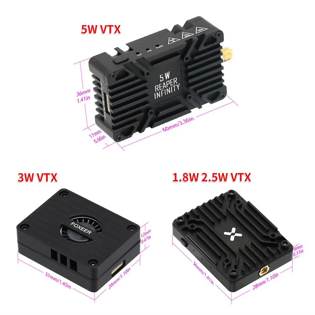 Foxeer Reaper Extreme Infinity - огляд і ціна Foxeer Reaper Extreme 2.5W Vtx